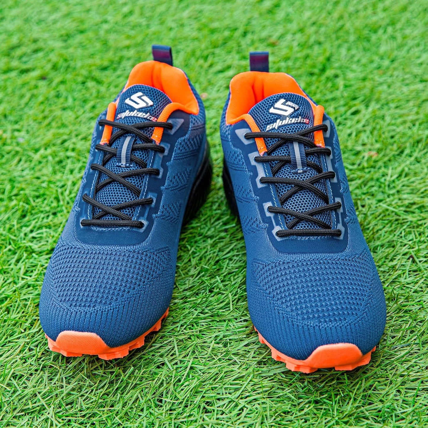 Men's Trail Running Shoes Lightweight Breathable Walking Hiking Sneakers Outdoor Athletic Tennis Cross Training Shoes