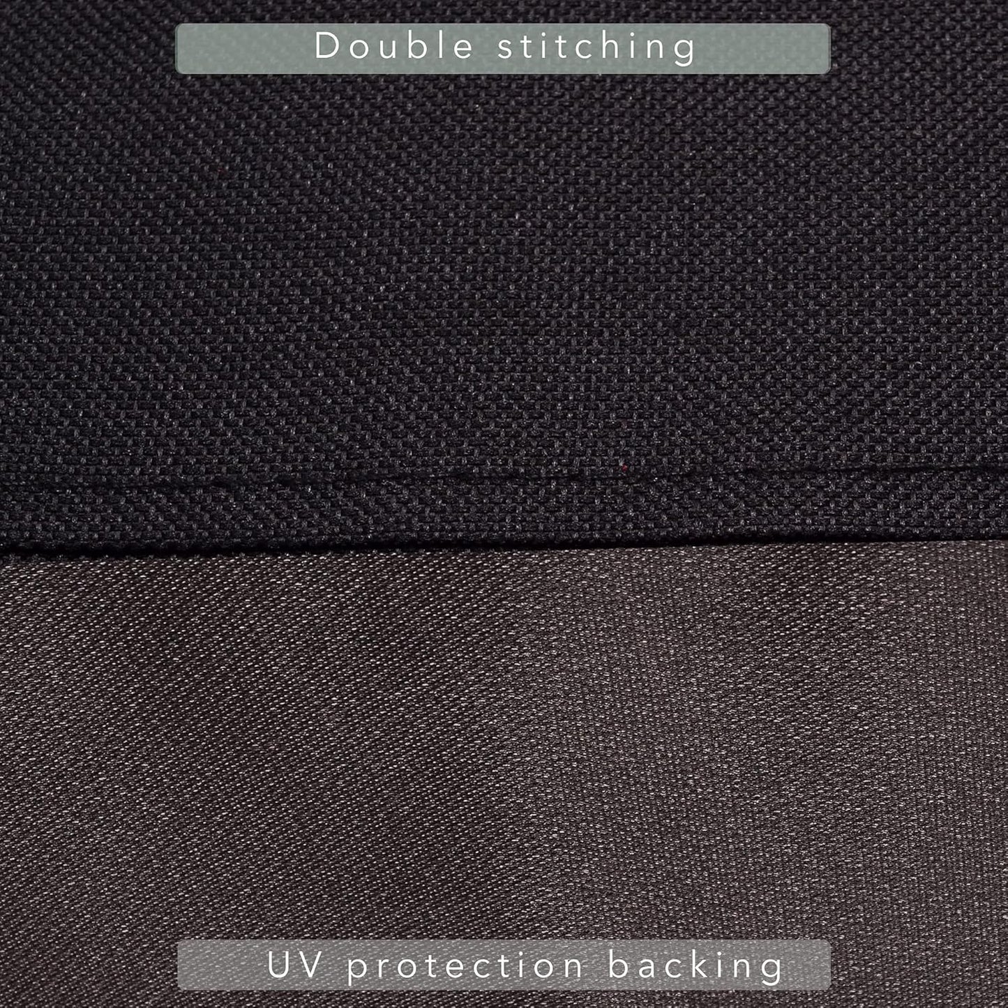 7/8/9FT Heavy Duty 600D Polyester Canvas Billiard Pool Table Cover(7 Colors Available) (Black, 7-Foot)