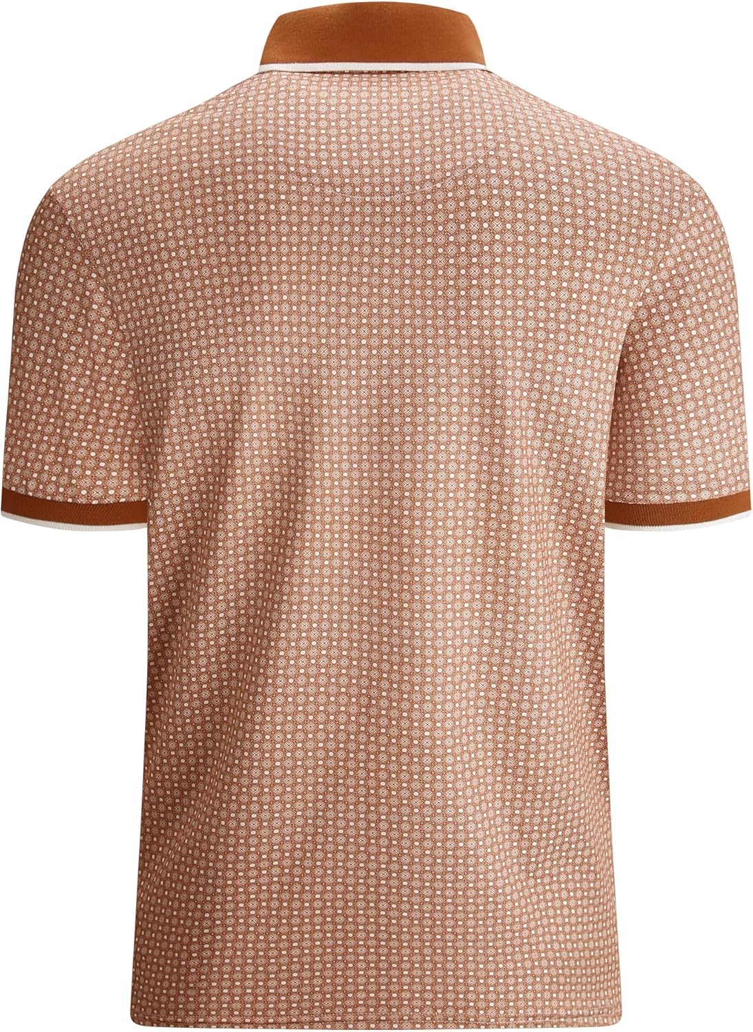 Alex Vando Mens Polo Shirts Short Sleeve Regular Fit Fashion Designed Shirt