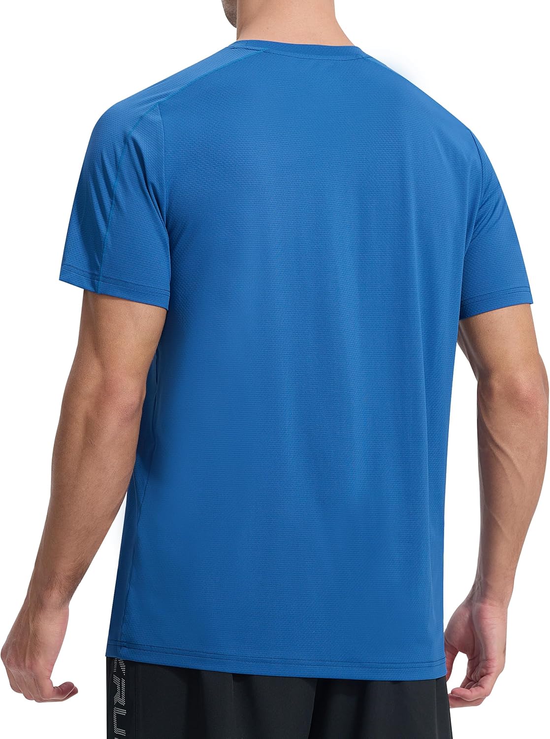 EZRUN Men's Lightweight Short Sleeve T-Shirt Quick Dry Workout Running Athletic Swim Shirts Fishing Rash Guard